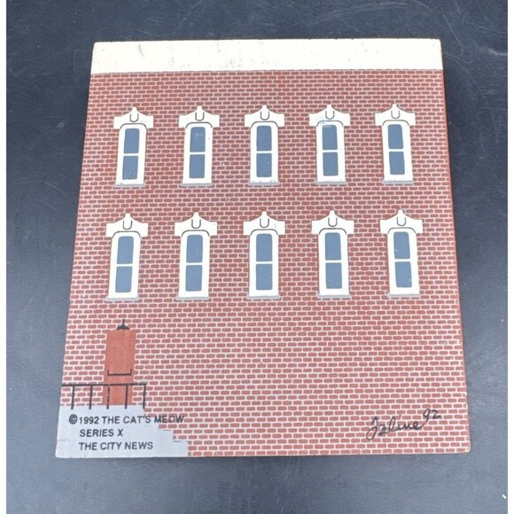 VTG The Cats Meow Series City News, Amish Country, London Series Set Of 3 - Picture 7 of 11